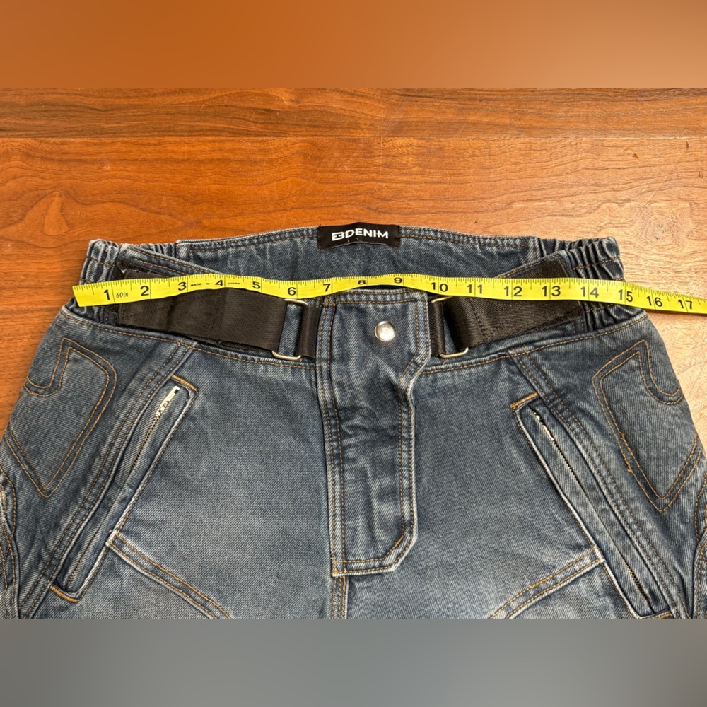 EB Denim Moto Jeans Women’s Small - Picture 3 of 16